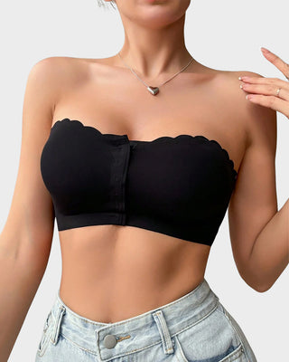 Yack Saint® Strapless Voor-Sluiting Beha met Luipaardprint