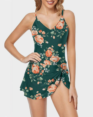 Dames Badpak in Eén Stuk – Slim Fit & Buikcontrole voor Plus Size
