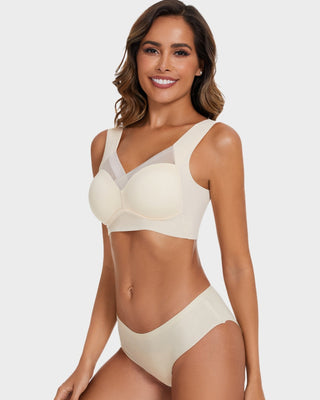 Comfortabele Gladmakende Mesh BH