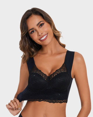Stretch Kant BH met Cut-Out Details