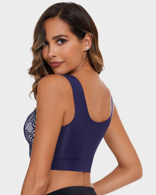 Stretch Kant BH met Cut-Out Details