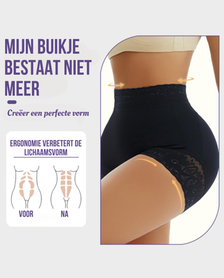 Yack Saint® Naadloze Hoge Taille Shorts met Billift