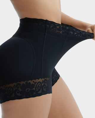 Yack Saint® Naadloze Hoge Taille Shorts met Billift