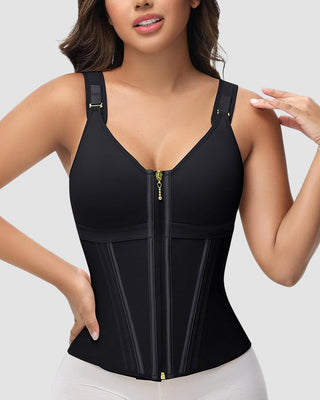 Buikcorrigerende Taille Shaper met BH – Dubbele Compressie