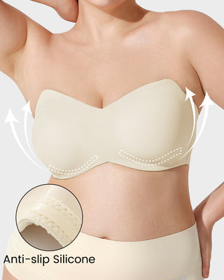 Volledige Support Anti-Slip Convertible Bandeau BH