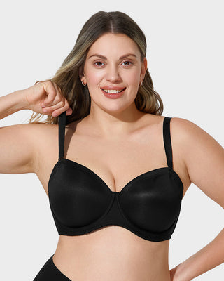 Comfort Push-Up BH zonder Vulling met Afneembare Bandjes