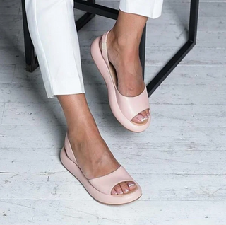 VELMOURA | Minimalist Open-Toe Slingback