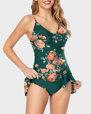 Dames Badpak in Eén Stuk – Slim Fit & Buikcontrole voor Plus Size