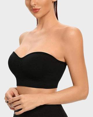 Strapless Bandeau BH – Naadloos, Draadloos & Blijft Perfect Zitten