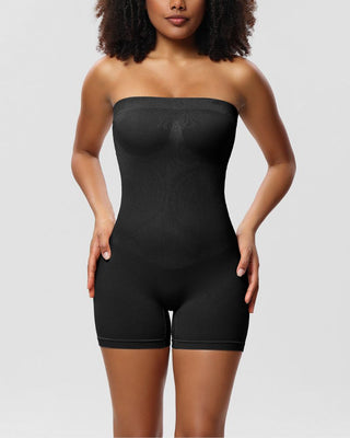 Strapless Shapewear Bodysuit met Slipmodel