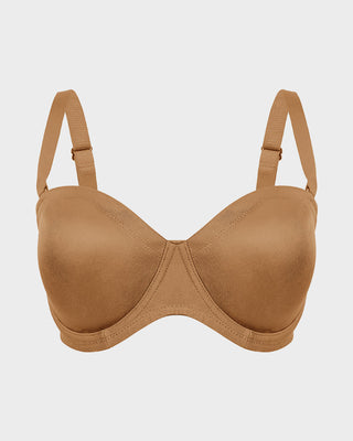 Comfort Push-Up BH zonder Vulling met Afneembare Bandjes