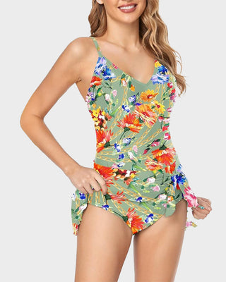 Dames Badpak in Eén Stuk – Slim Fit & Buikcontrole voor Plus Size
