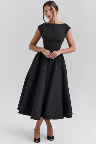 YESENSIA | Midi Dress in Flowing Fabric