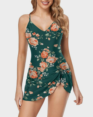 Dames Badpak in Eén Stuk – Slim Fit & Buikcontrole voor Plus Size