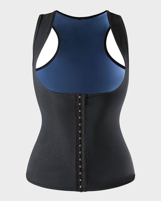 Dames Tailletrainer Corset – Afslankend Sauna Sweat Vest
