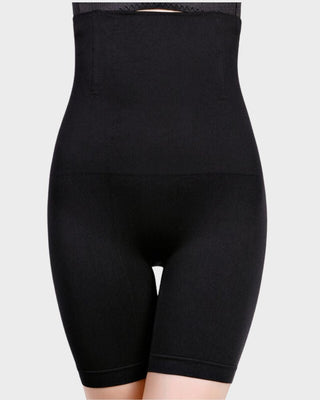 Comfort Seamless Hoge Taille Shaping Shorts – Mid-Thigh