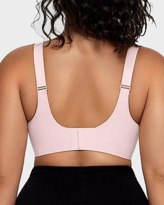 Draadloze V-Mesh Bralette met Comfort & Ondersteuning