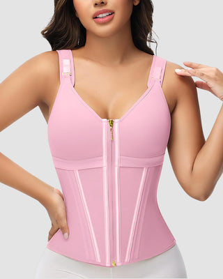 Buikcorrigerende Taille Shaper met BH – Dubbele Compressie
