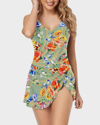 Dames Badpak in Eén Stuk – Slim Fit & Buikcontrole voor Plus Size