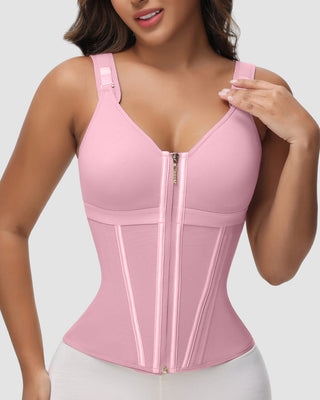 Buikcorrigerende Taille Shaper met BH – Dubbele Compressie