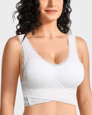 Ademend Comfortabele Push-Up Kant BH