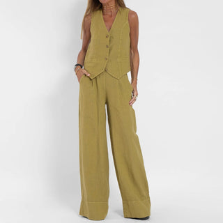 JULEE | Linen Jumpsuit – Stylish & Comfortable