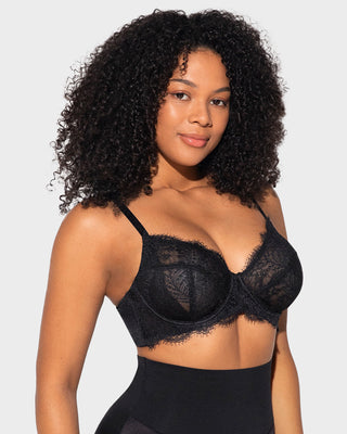 Comfortabele Ongevoerde Kant Push-Up Beugel-BH