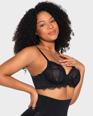 Comfortabele Ongevoerde Kant Push-Up Beugel-BH