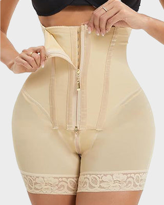 Shaping Shorts met Dubbele Compressie en Hoge Taille