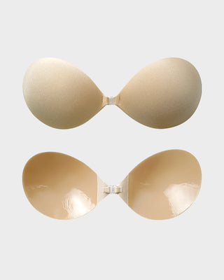 Onzichtbare Push-Up BH met Plakstrip en Sluiting aan de Voorzijde (2 paar)