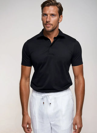 High-End Polo Shirt - Zwart