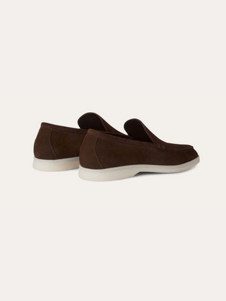 Classic Suede Loafers – Donkerbruin