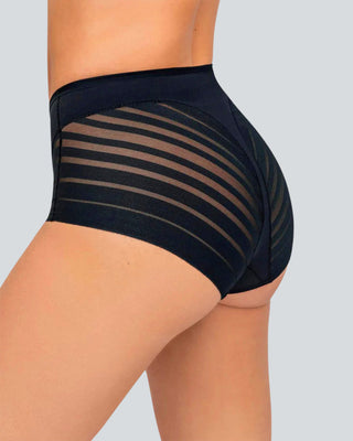 Naadloze Ademend Kant Mid-Rise Slipjes