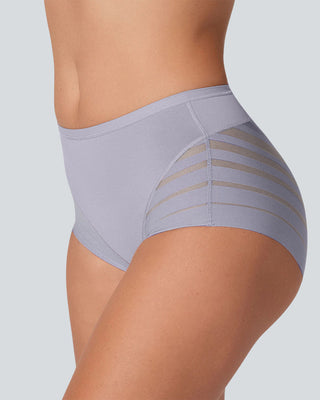 Naadloze Ademend Kant Mid-Rise Slipjes