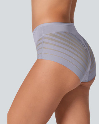 Naadloze Ademend Kant Mid-Rise Slipjes