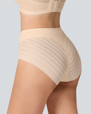 Naadloze Ademend Kant Mid-Rise Slipjes