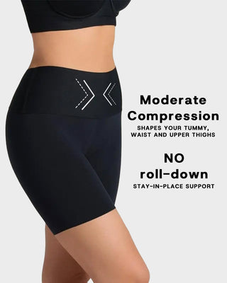 Lichtgewicht High-Waist Shaper Shorts met Tummy Control