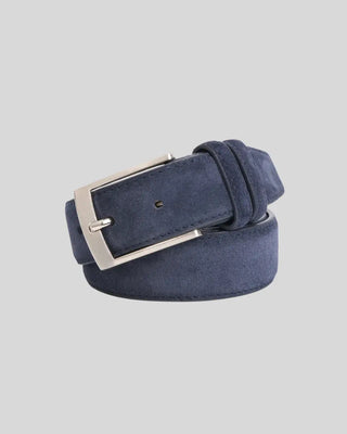 Suéde Belt - Marineblauw