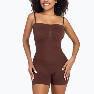 Strapless Shapewear Bodysuit met Slipmodel