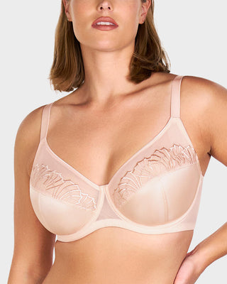 Plus-Size Minimizer BH met Parelglans Kant