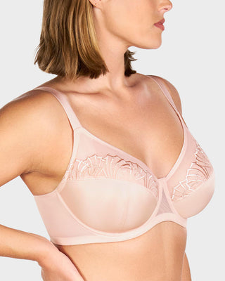 Plus-Size Minimizer BH met Parelglans Kant