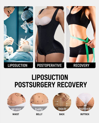Postoperatieve Full Body Shaper met Hoge Compressie