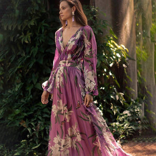 VITALIA | Maxi Dress with Floral Print