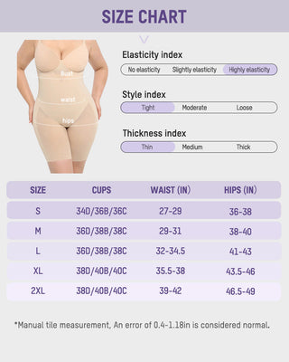 Naadloze Full-Body Shaping Bodysuit