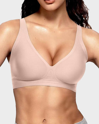 Naadloze Deep V Push-Up Draadloze BH