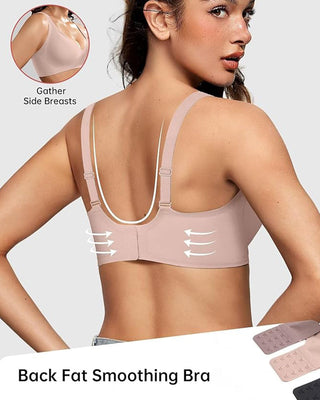 Naadloze Deep V Push-Up Draadloze BH