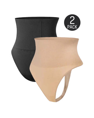 Shaping String met Hoge Taille – Naadloos & Comfortabel (2-pack)