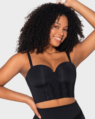 Strapless BH met Lage Rug