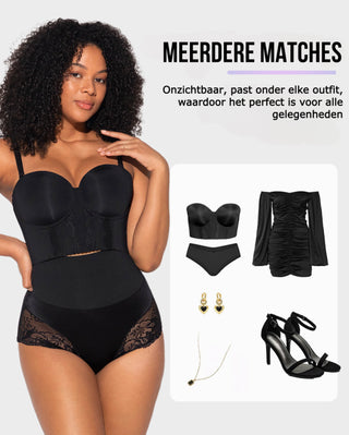 Strapless BH met Lage Rug