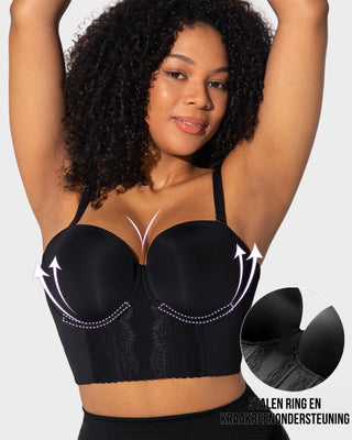 Strapless BH met Lage Rug